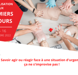 Actu Septembre 2022 : sensibilisations aux gestes de premiers secours